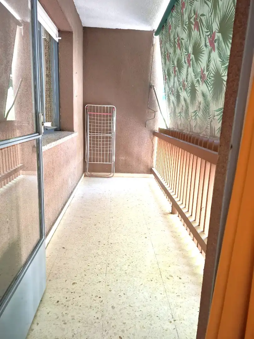 Terraza de Piso de alquiler en Murcia con Amueblado, Horno y Lavadora