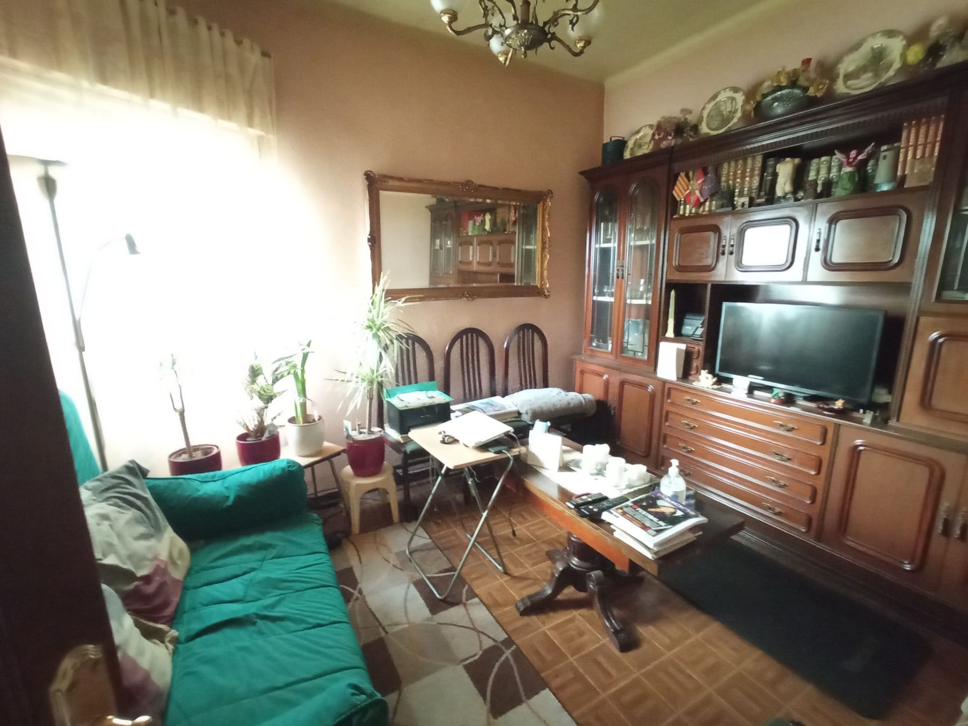 Living room of Flat for sale in Bilbao   with Heating, Furnished and Oven