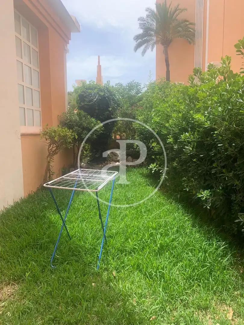 Jardí de Pis de lloguer en Jávea / Xàbia amb Jardí privat, Terrassa i Moblat