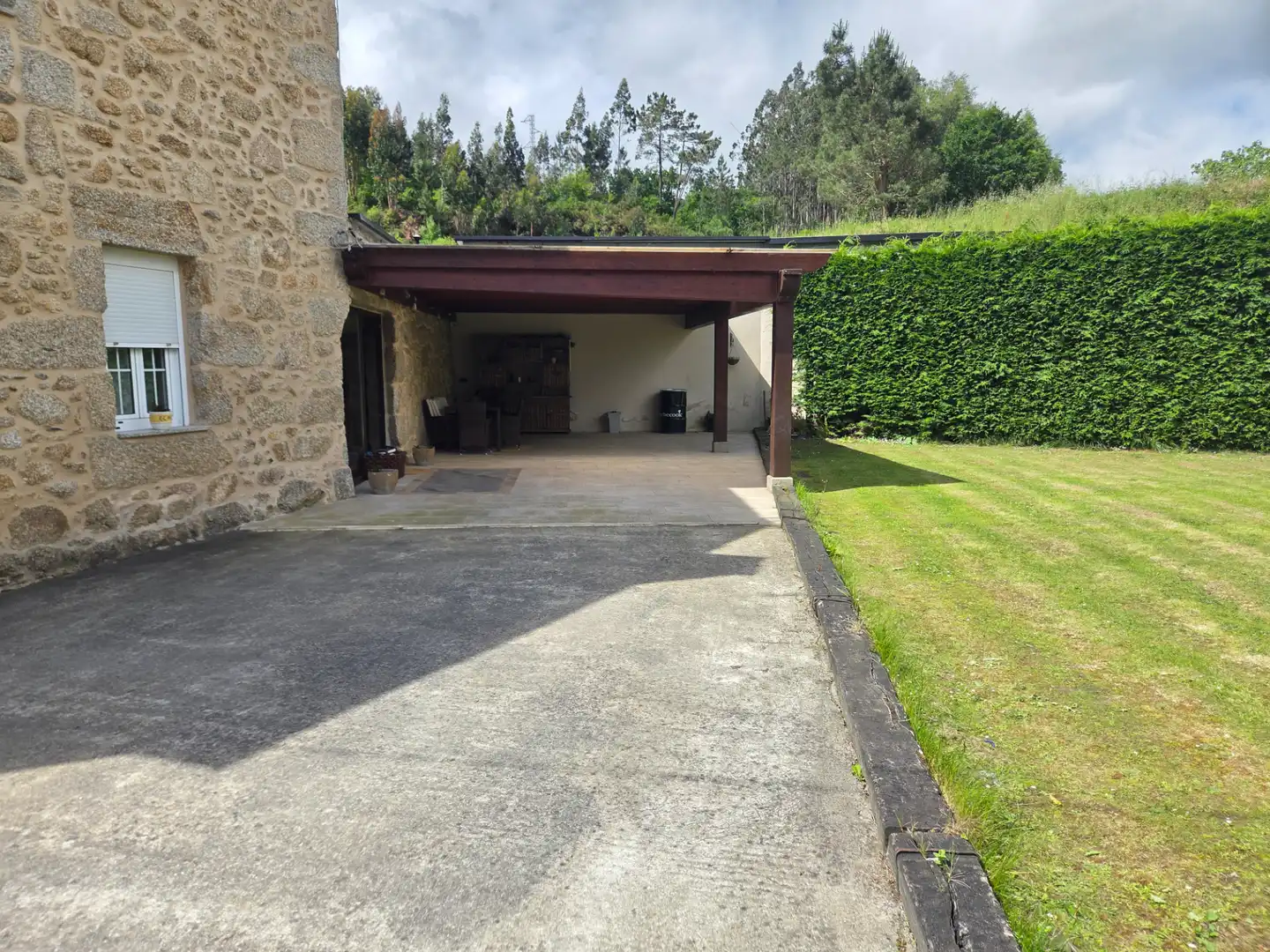 Garten von Einfamilien-Reihenhaus zum Verkauf in Alfoz mit Heizung, Privatgarten und Abstellraum