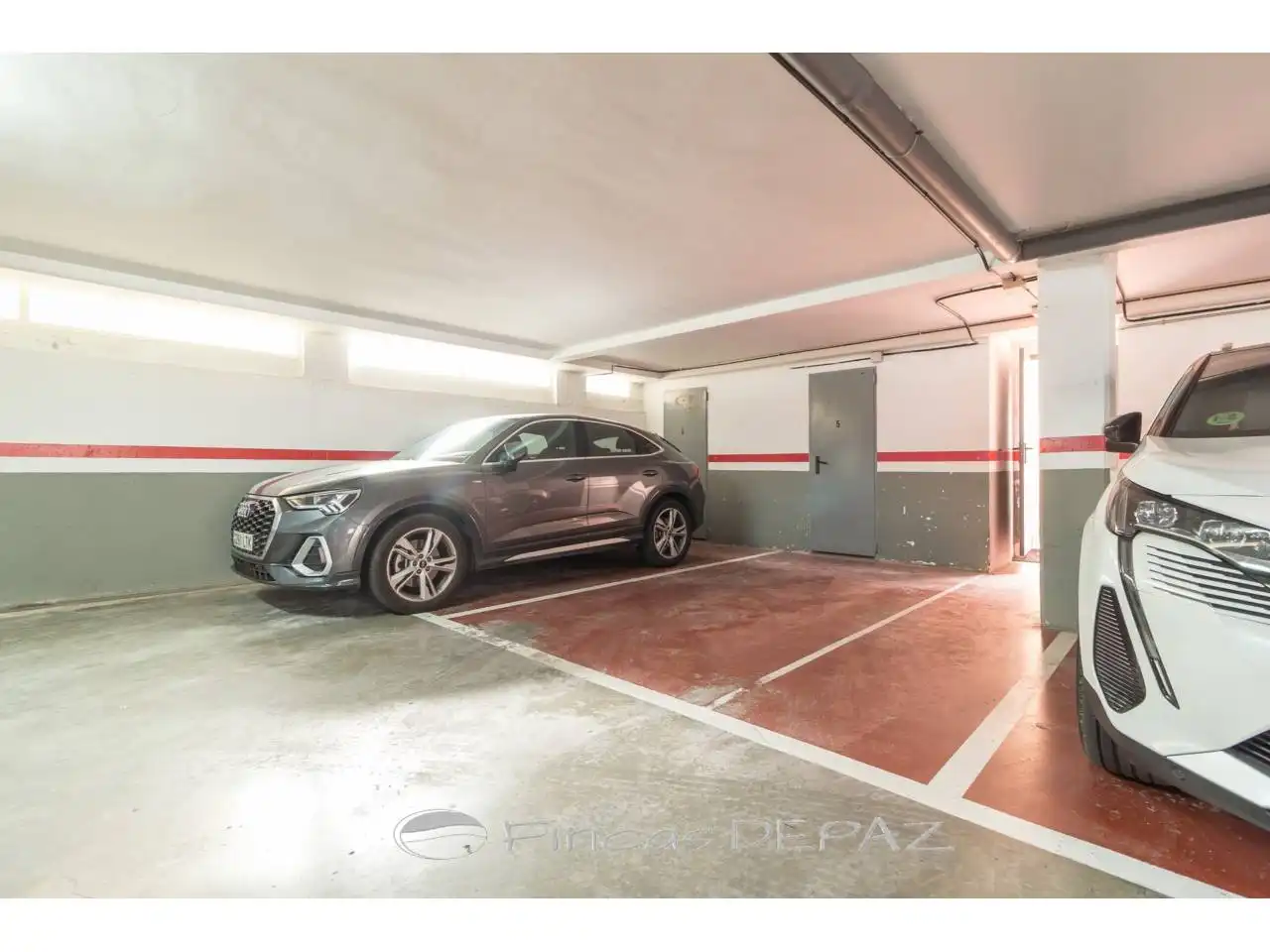 Parking of Flat for sale in Castelldefels  with Air Conditioner, Heating and Parquet flooring