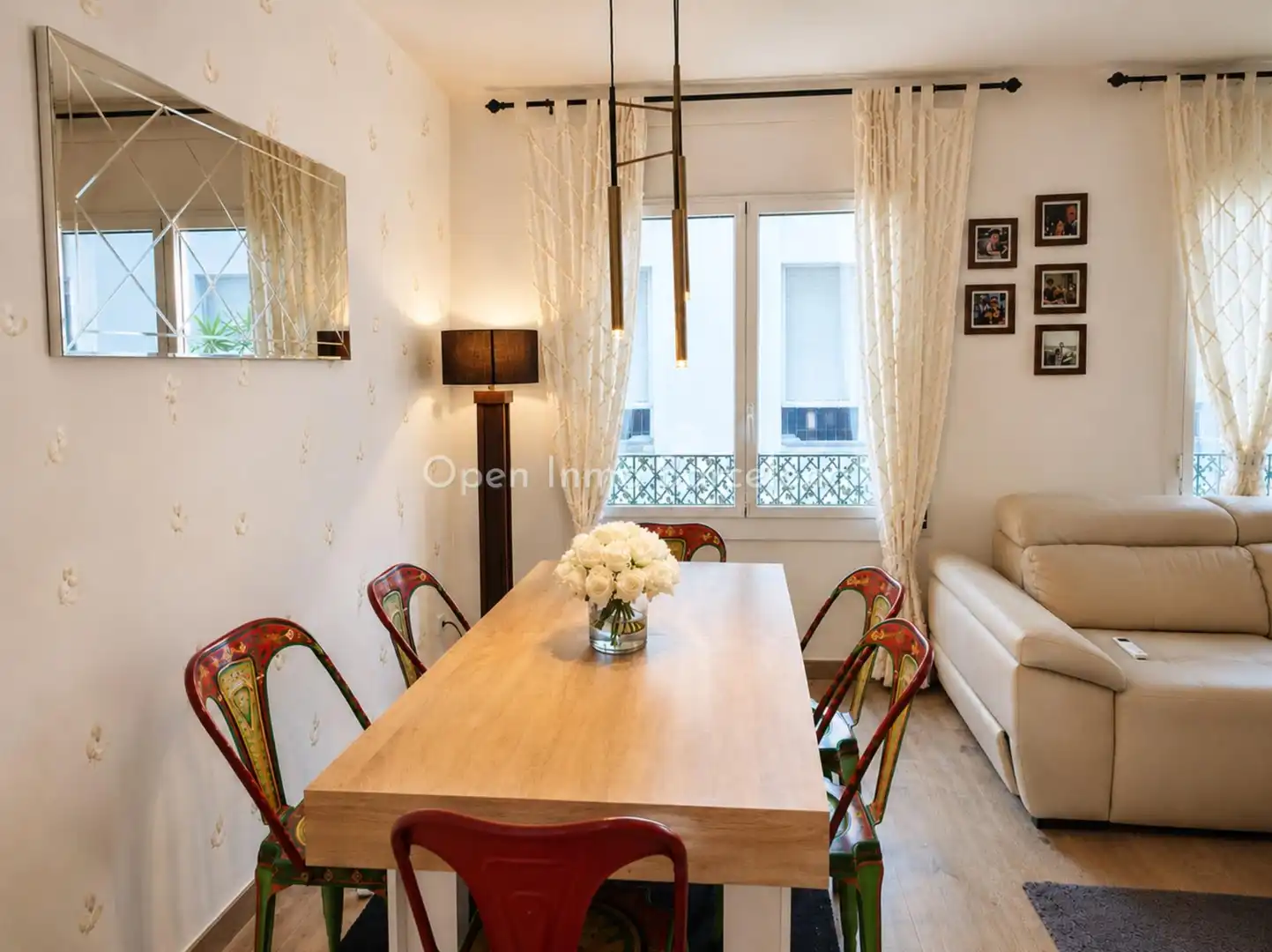 Esszimmer von Wohnung zur Miete in Sitges mit Klimaanlage, Heizung und Möbliert