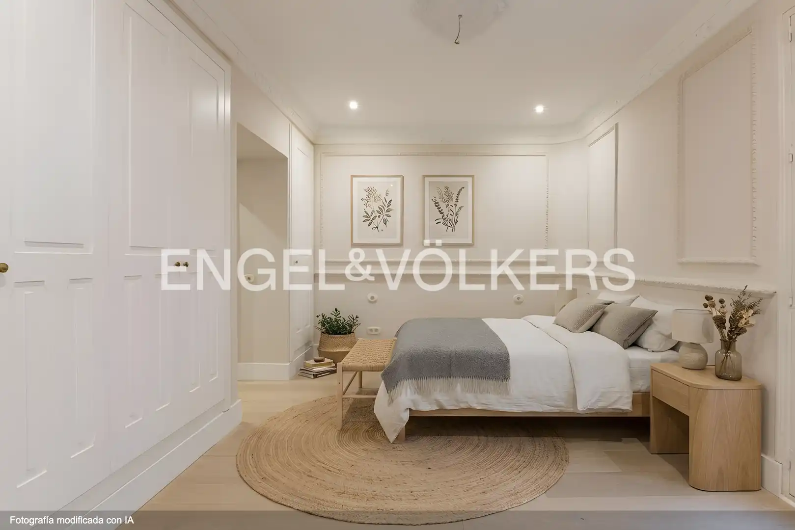 Schlafzimmer von Wohnung zum Verkauf in Madrid mit Klimaanlage, Heizung und Abstellraum