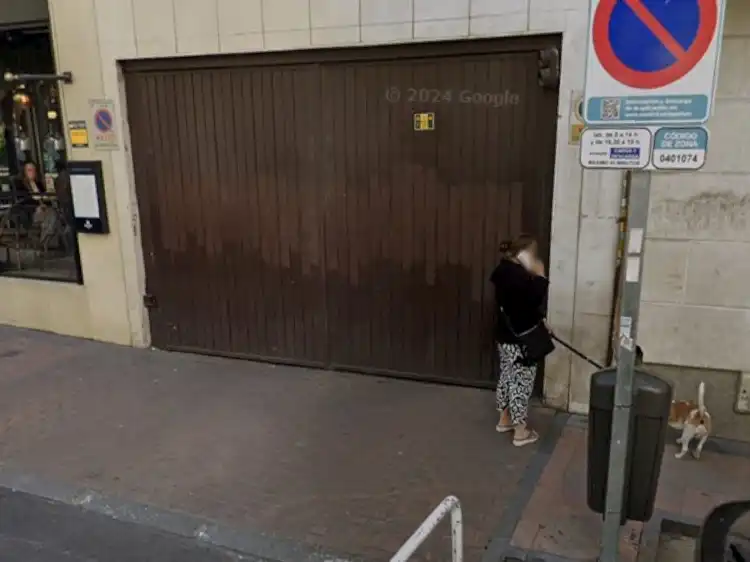 Parkplatz von Garage zur Miete in Barrio de Salamanca