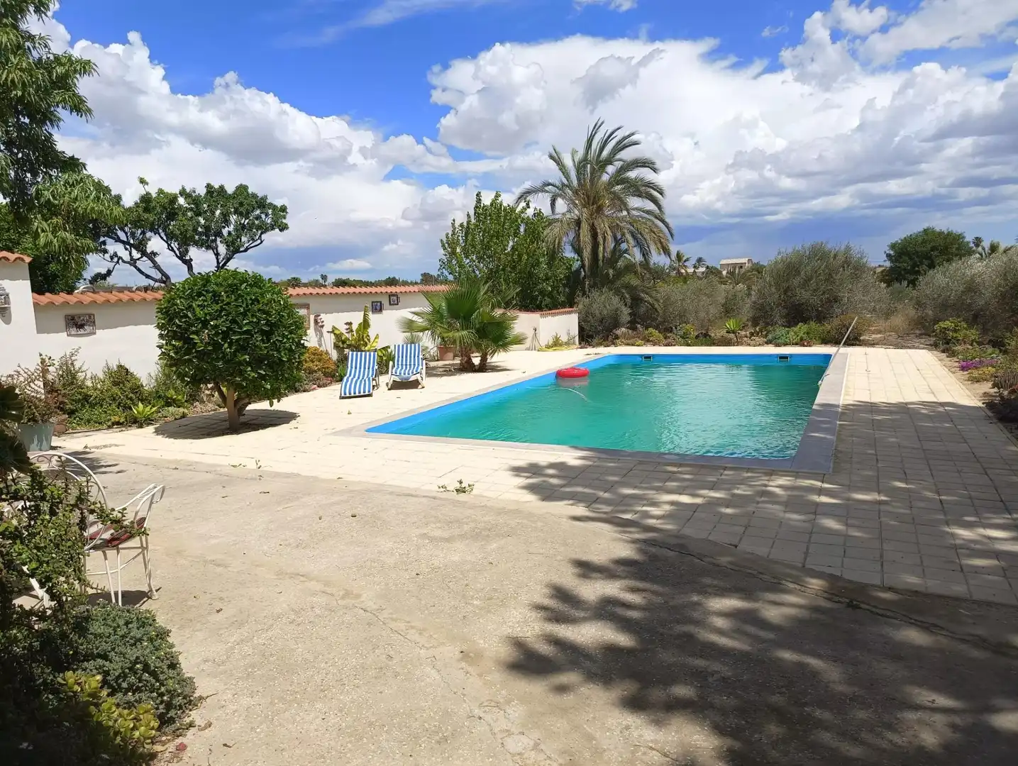 Piscina de Finca rústica en venda en Elche / Elx amb Aire condicionat, Calefacció i Jardí privat