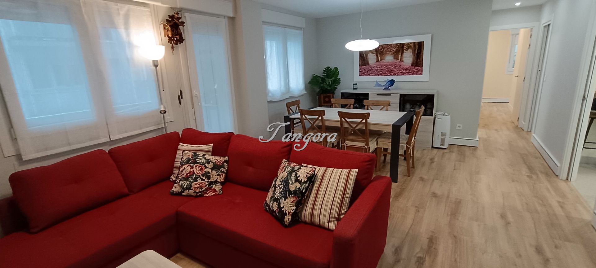 Living room of Flat for sale in Getxo   with Heating, Parquet flooring and Terrace