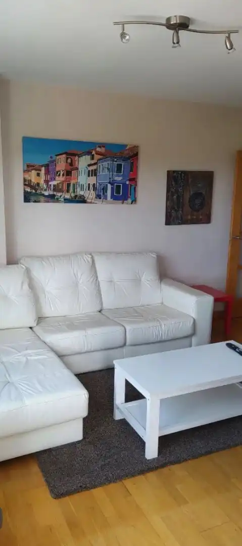 Wohnzimmer von Wohnungen zur Miete in Vilagarcía de Arousa mit Terrasse, Abstellraum und Möbliert