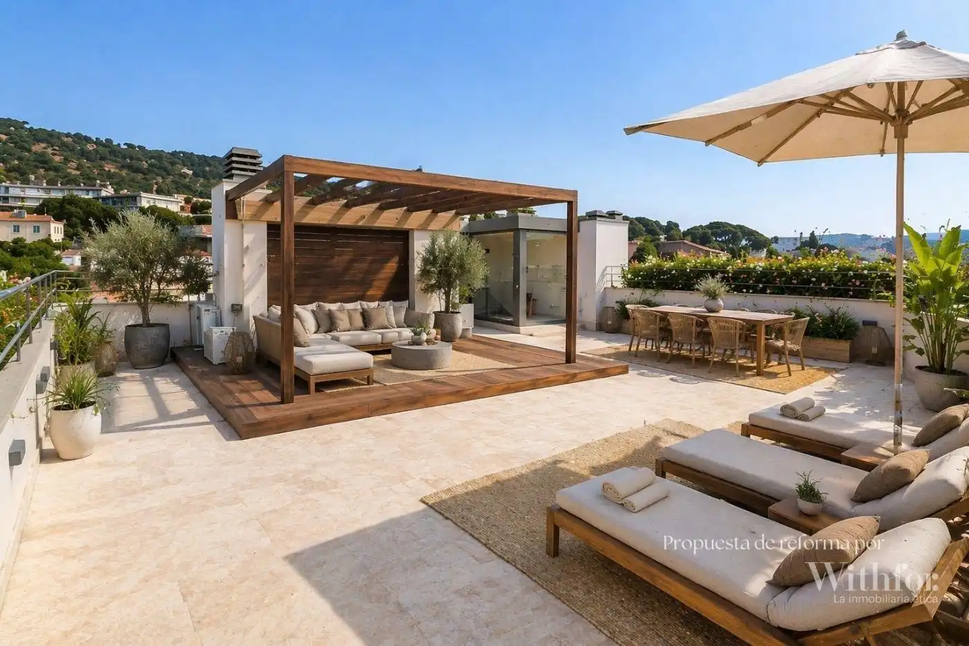Terrace of Attic for sale in Barcelona  with Air Conditioner, Heating and Terrace
