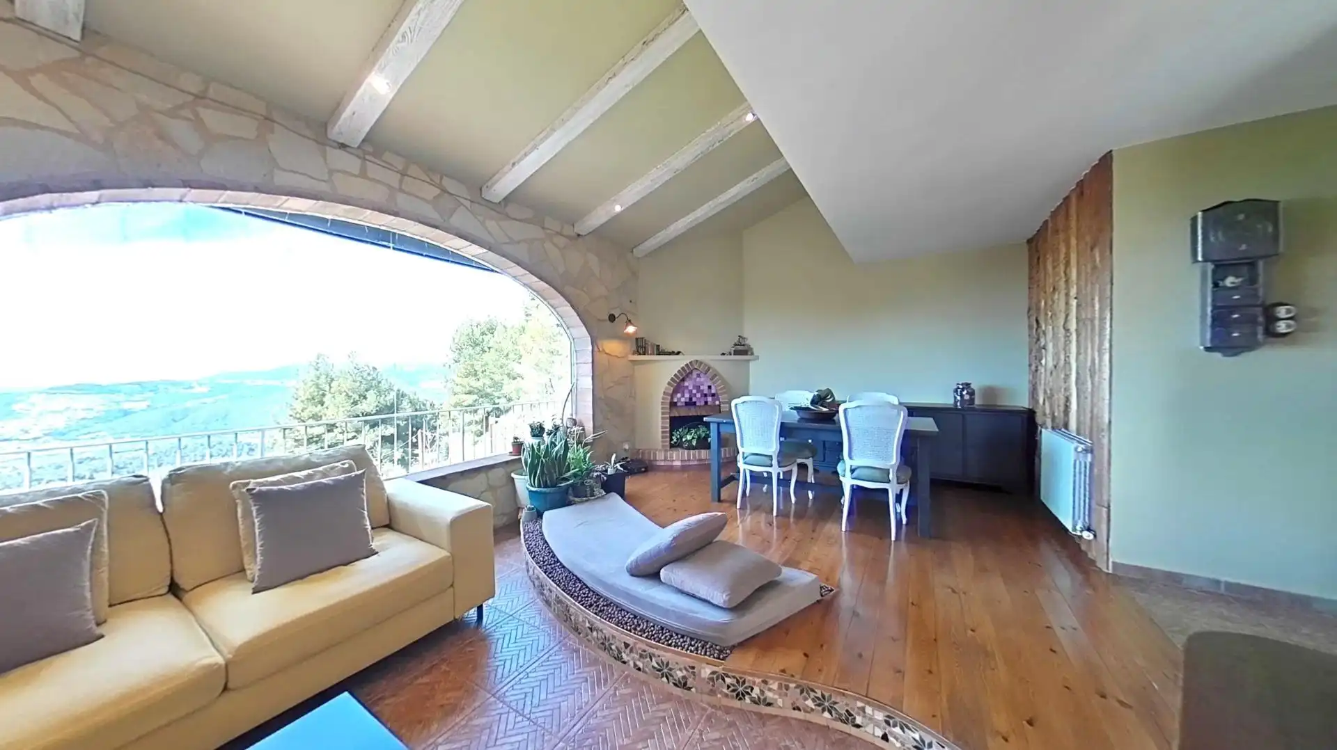 Sala de estar de Casa o chalet en venta en L'Ametlla del Vallès con Aire acondicionado, Calefacción y Jardín privado