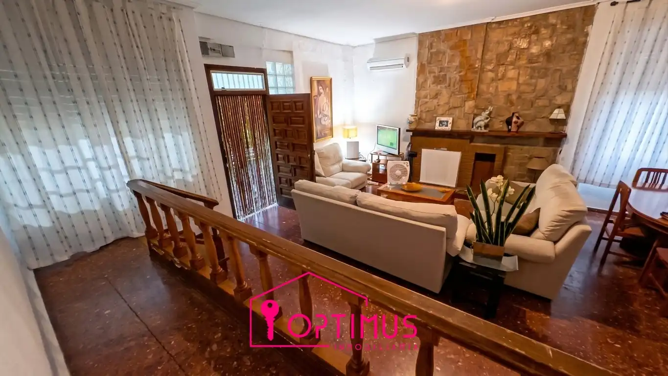 Living room of Houses for sale in Macastre  with Private garden, Terrace and Storage room