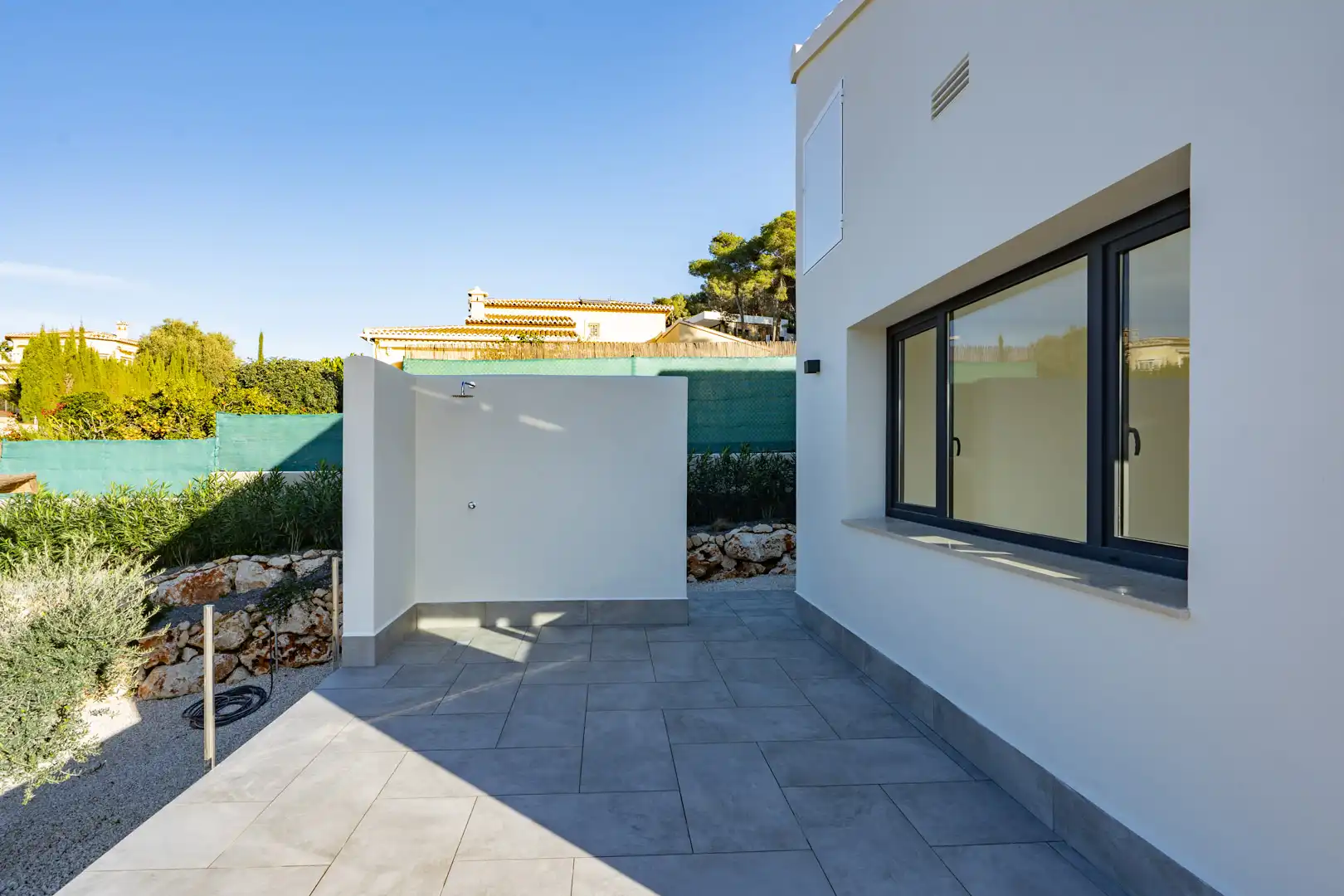 Vista exterior de Casa o xalet en venda en Jávea / Xàbia amb Aire condicionat, Calefacció i Jardí privat
