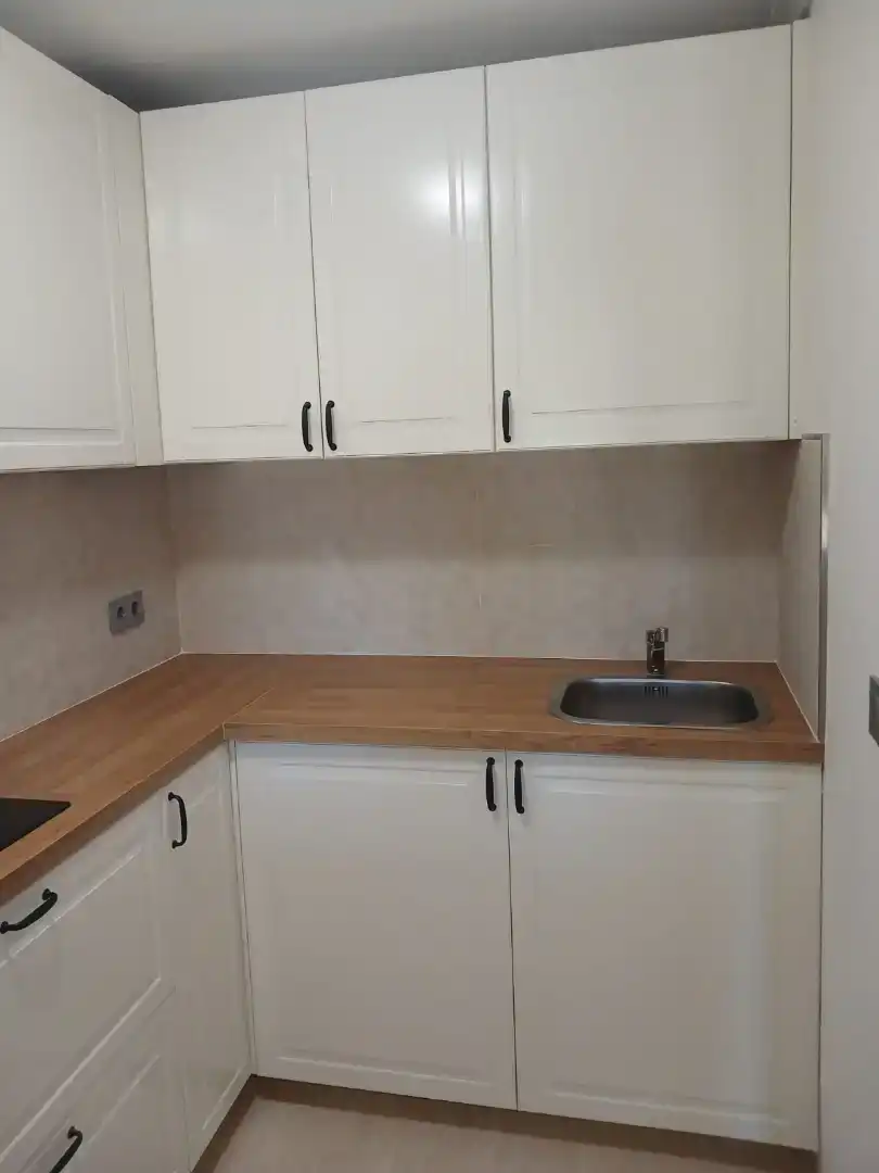 Kitchen of Flat for sale in Daya Nueva  with Oven, Microwave and Balcony