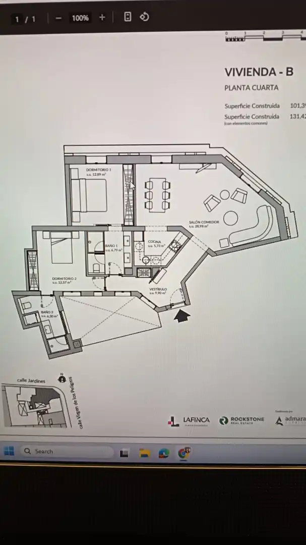Piso de alquiler en Centro