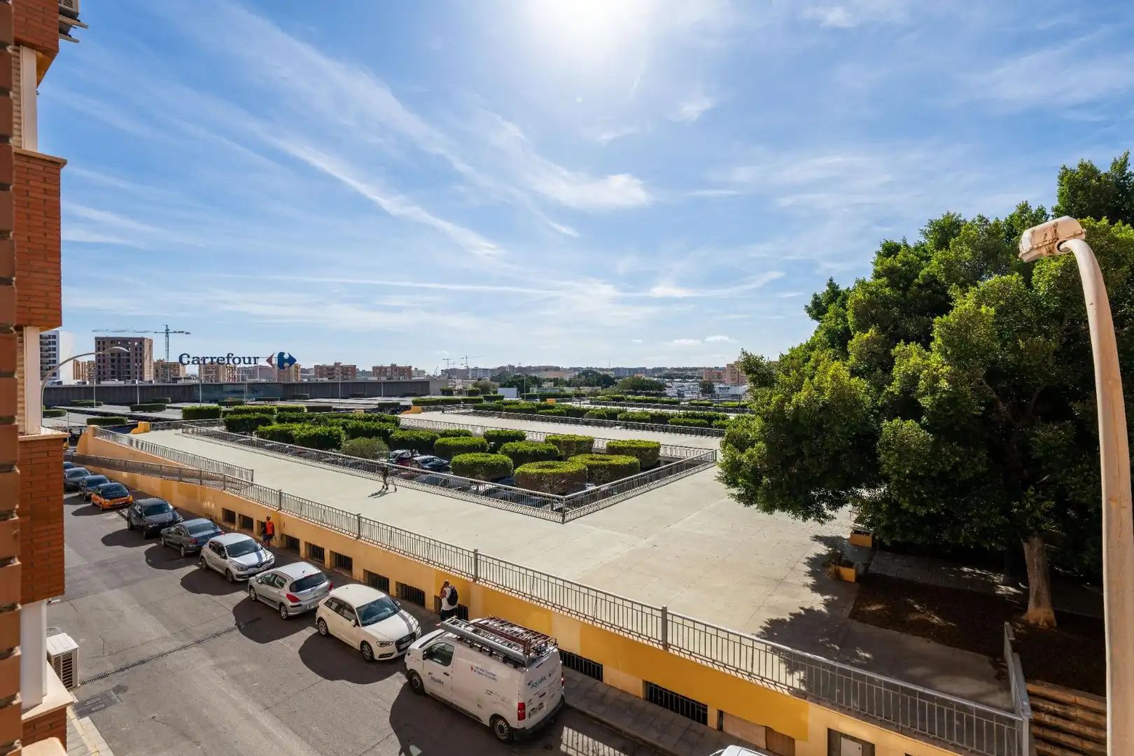Vista exterior de Piso de alquiler en Almería con Aire acondicionado, Calefacción y Amueblado