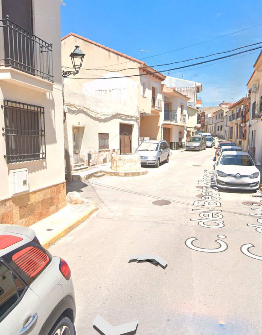 Exterior view of Single-family semi-detached for sale in Villarejo de Salvanés  with Terrace, Storage room and Balcony