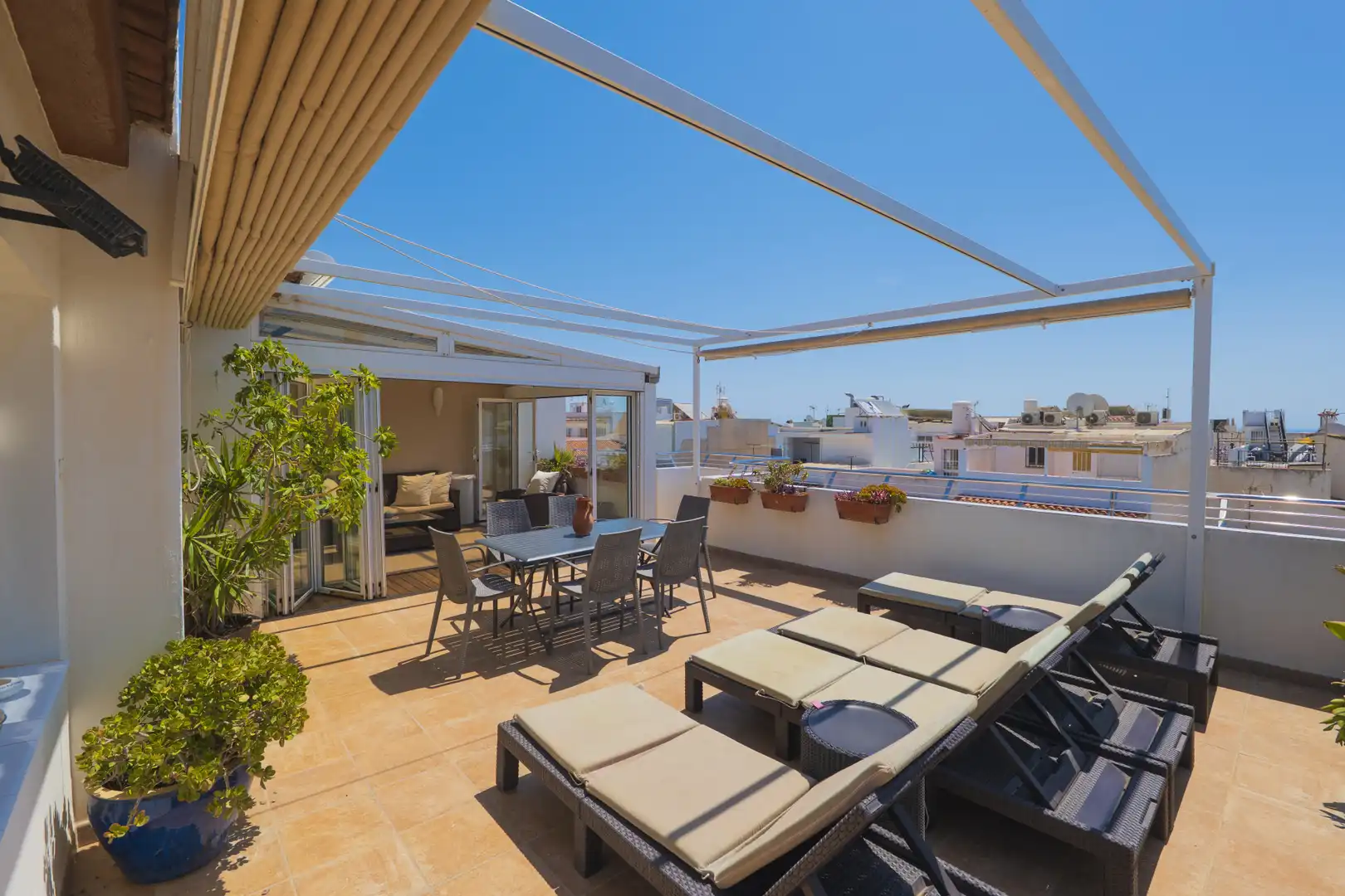 Terraza de Ático en venta en Torremolinos con Aire acondicionado, Calefacción y Terraza