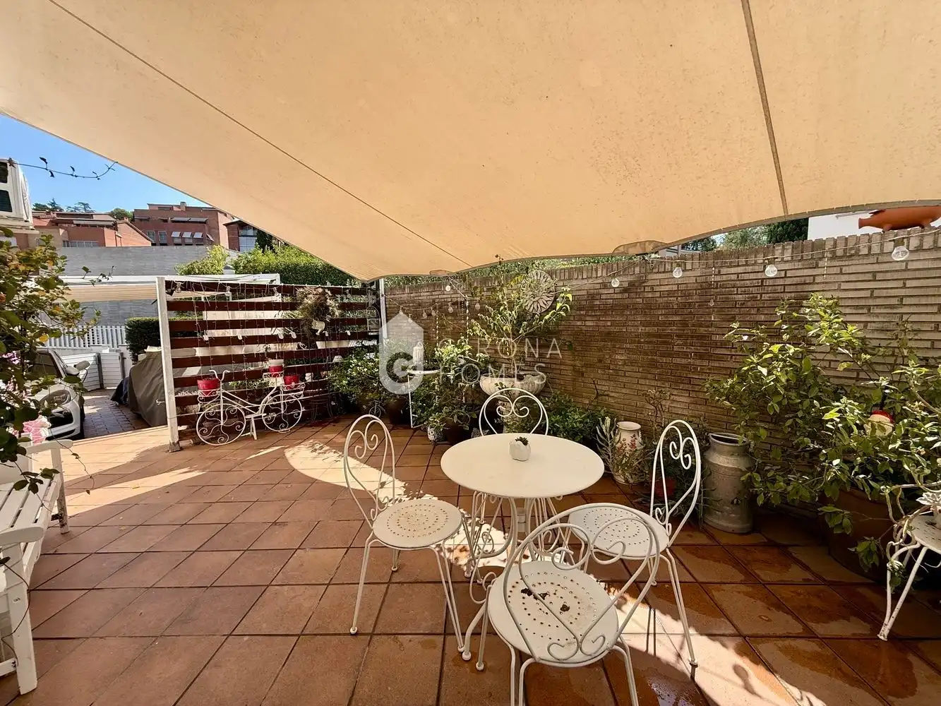 Terraza de Casa adosada en venta en Girona con Aire acondicionado, Calefacción y Terraza