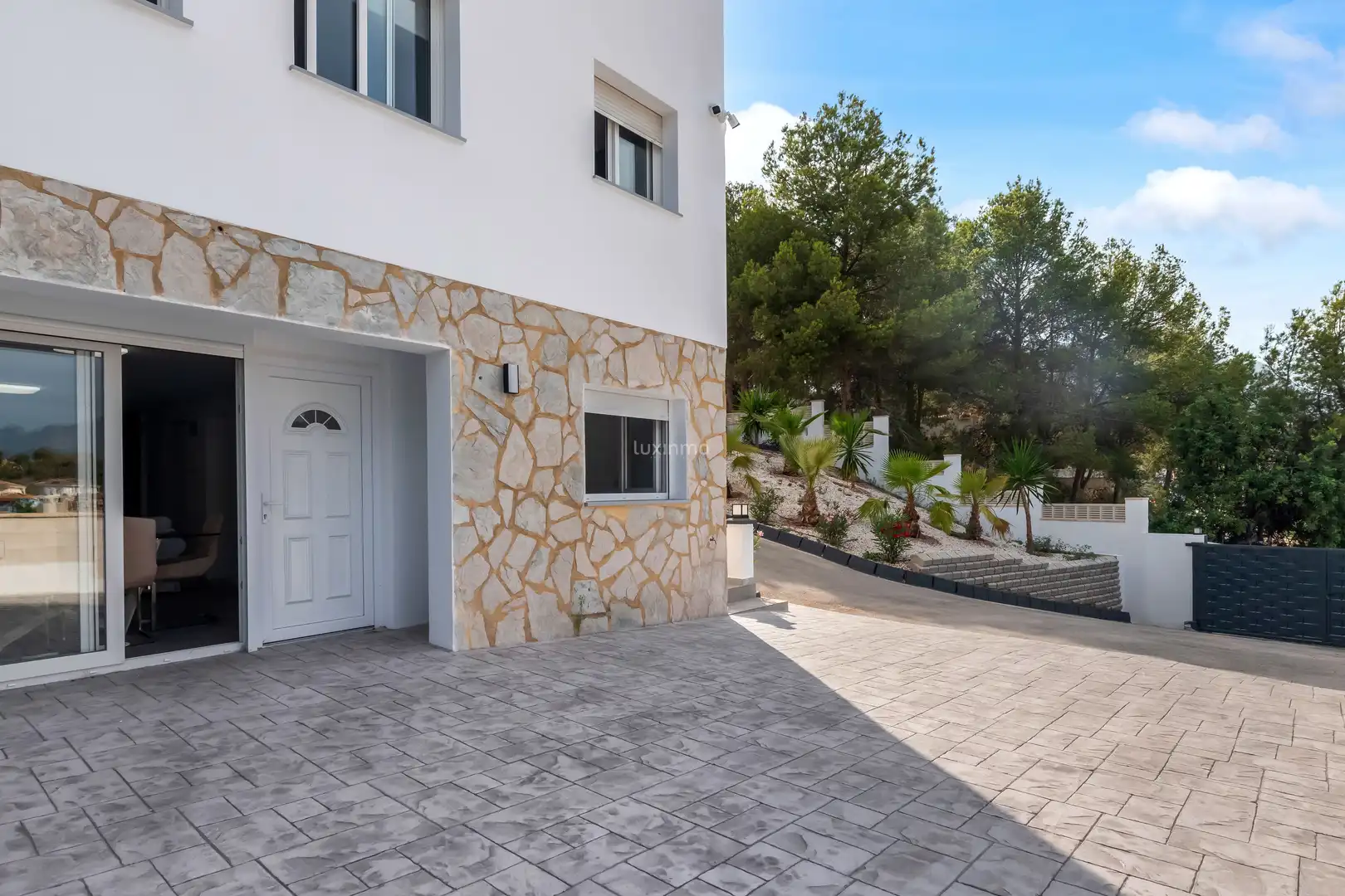 Vista exterior de Casa o chalet en venta en La Nucia con Aire acondicionado, Calefacción y Terraza