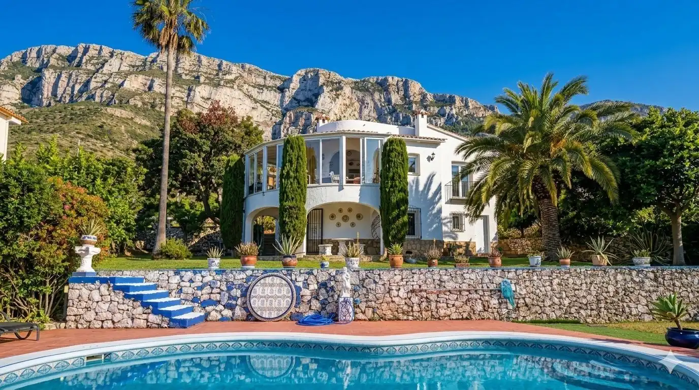 Exterior view of Houses for sale in Dénia  with Air Conditioner, Heating and Private garden