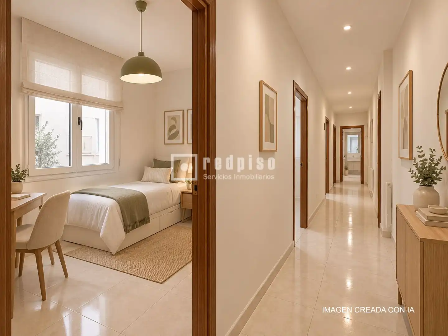 Bedroom of Flat for sale in Madrid  with Heating and Terrace