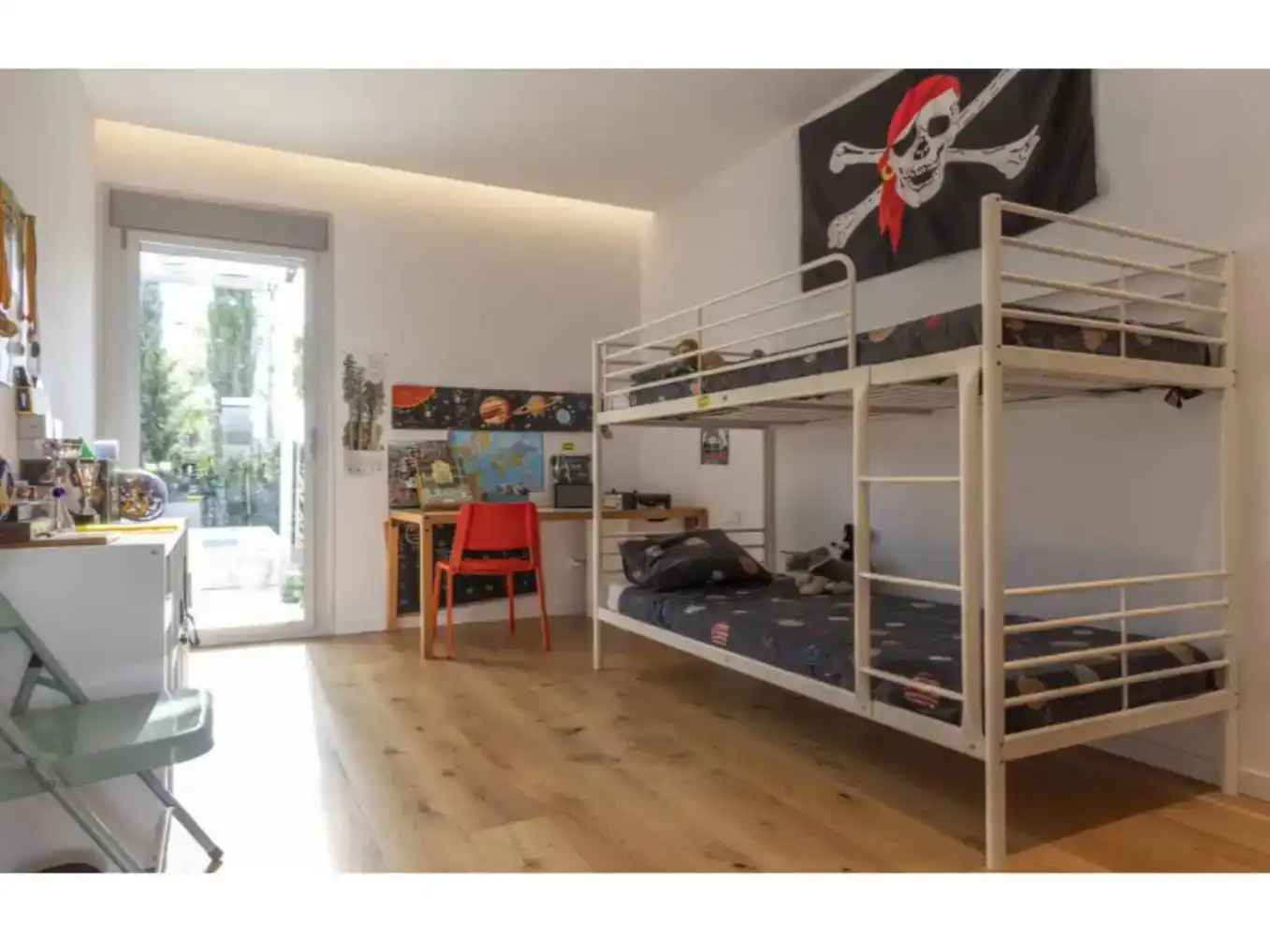 Bedroom of Flat for sale in Moncada  with Air Conditioner, Private garden and Parquet flooring