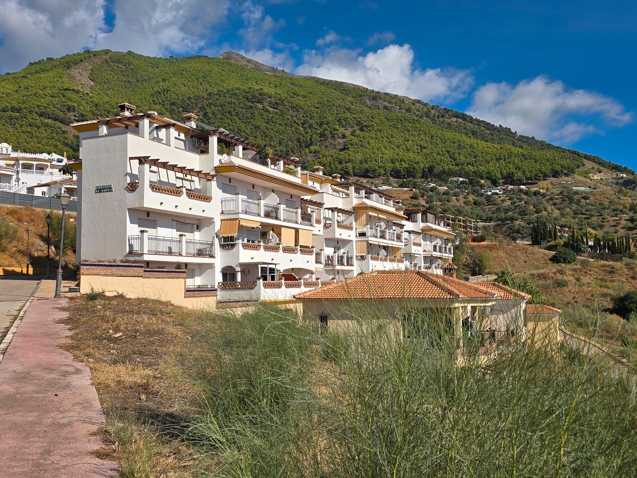 Exterior view of Apartment for sale in Alcaucín  with Air Conditioner
