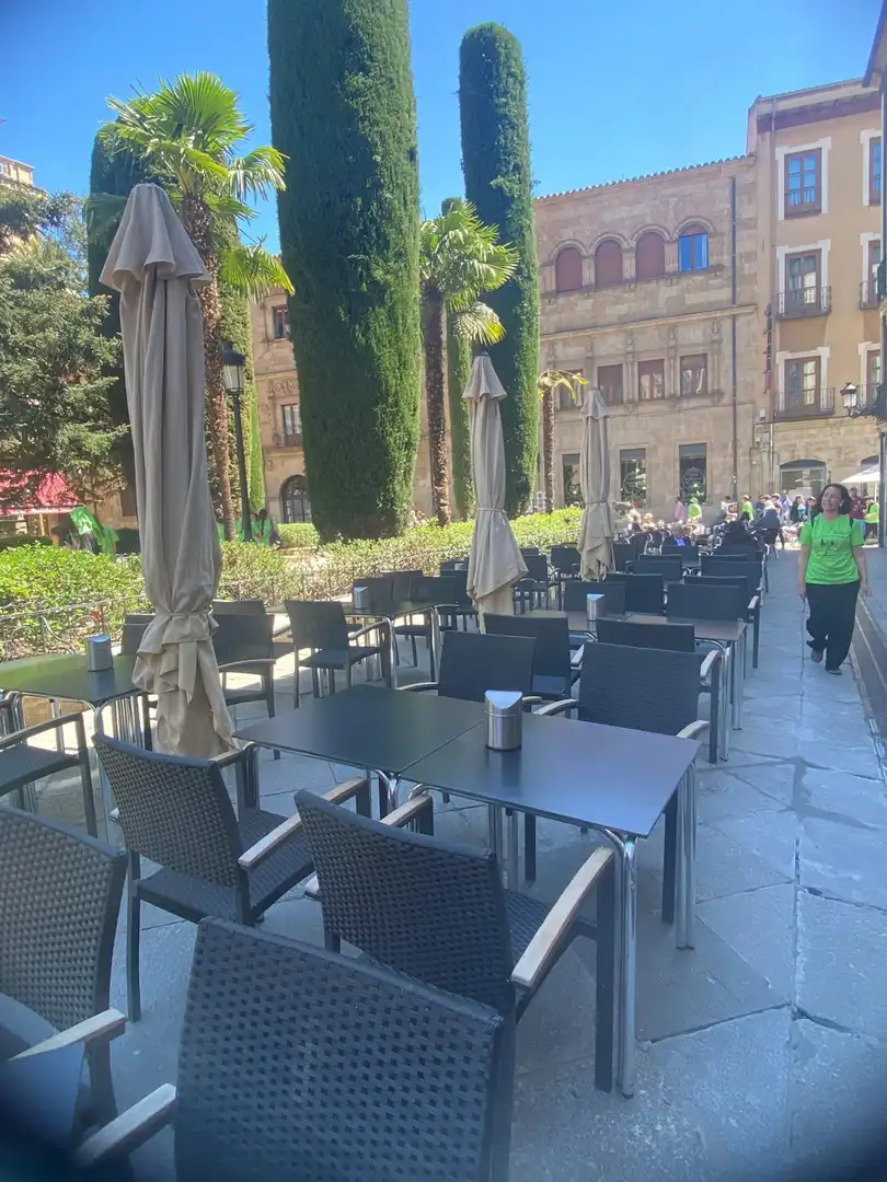 Terraza de Local en traspaso en Salamanca con Aire acondicionado y Amueblado