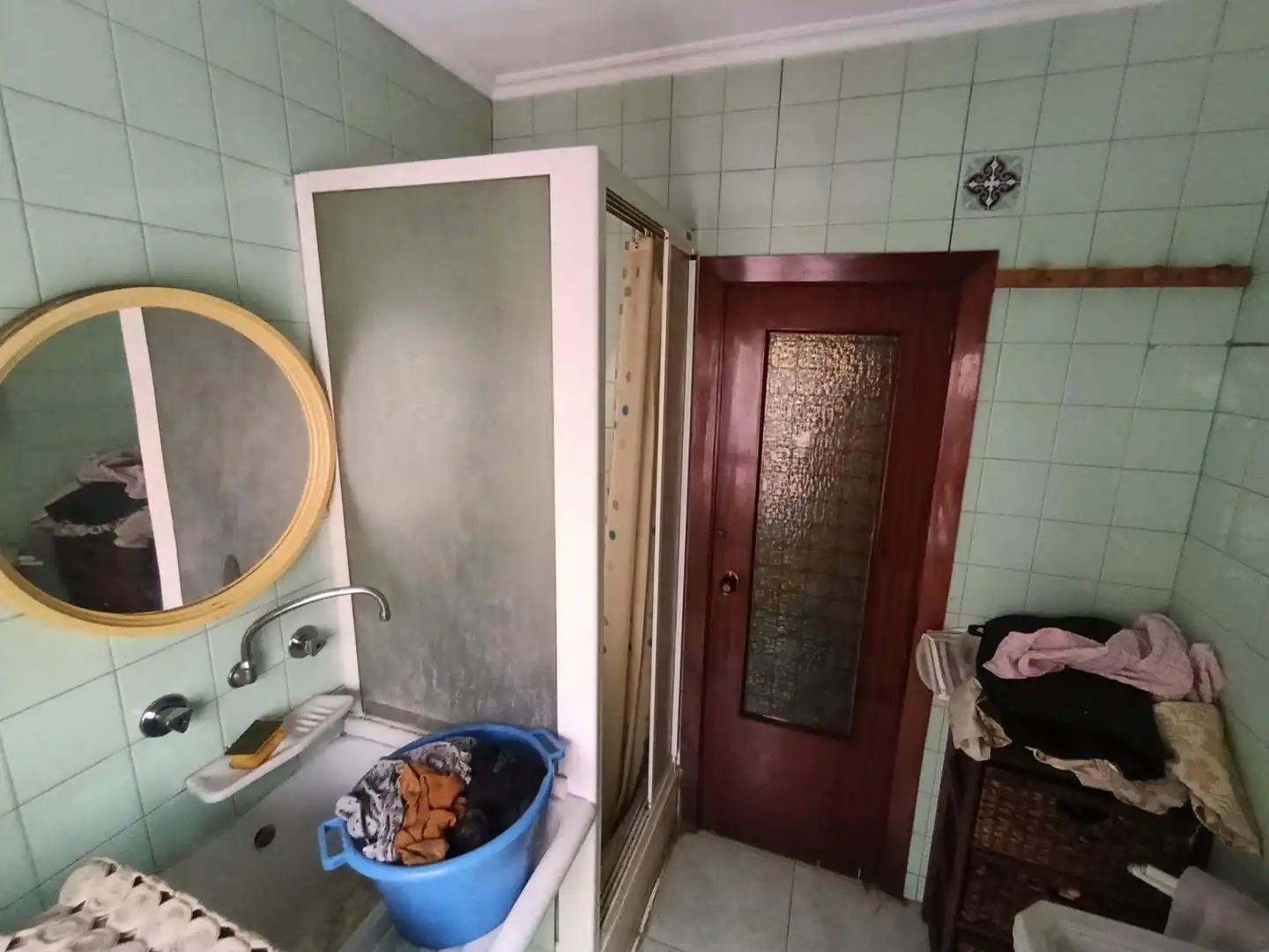 Badezimmer von Wohnung zum Verkauf in Langreo mit Heizung und Terrasse