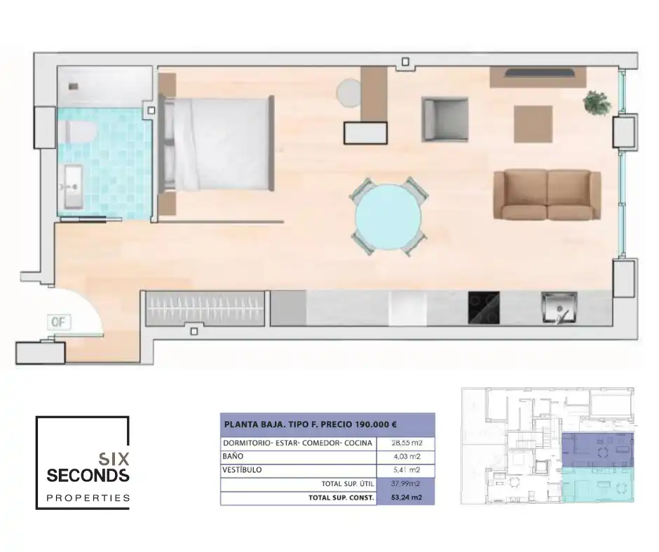 Planta baja en venta en Pueblo