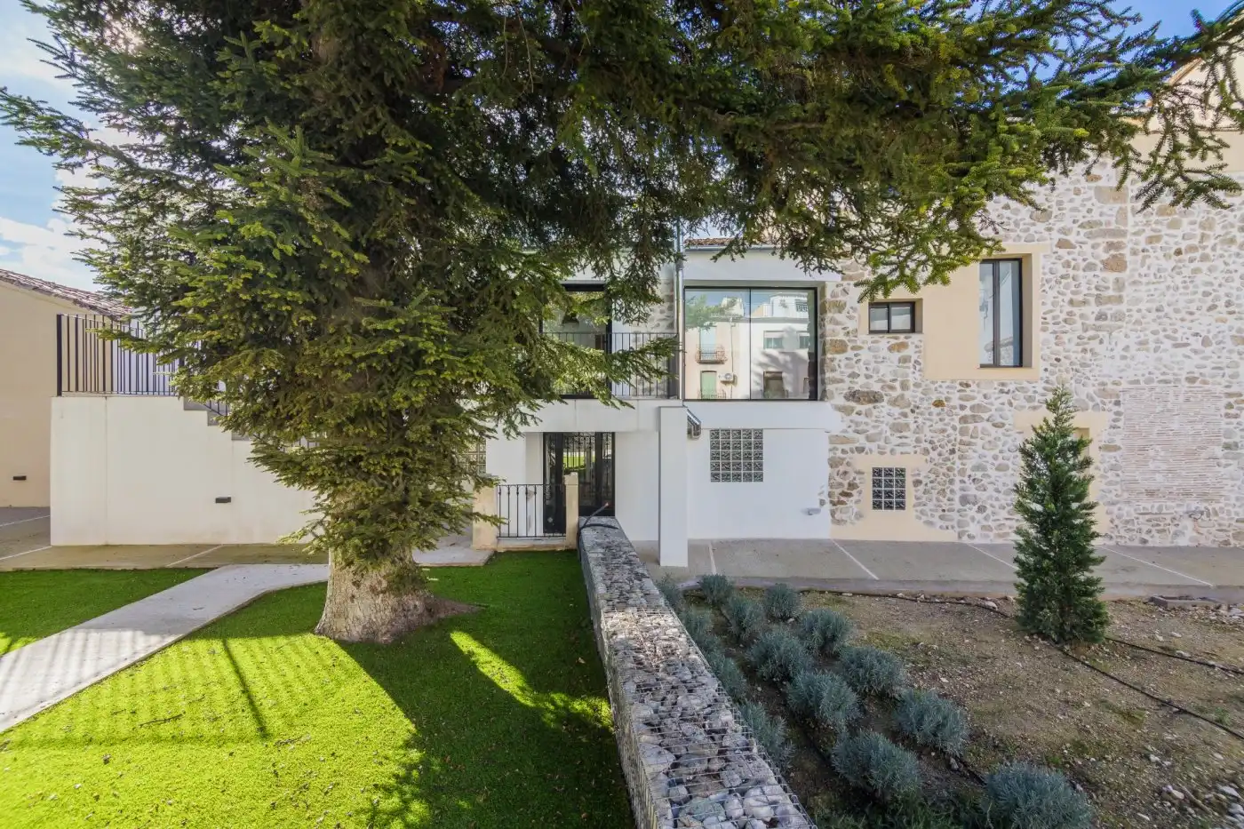 Vista exterior de Casa o xalet en venda en Cocentaina amb Calefacció, Jardí privat i Terrassa