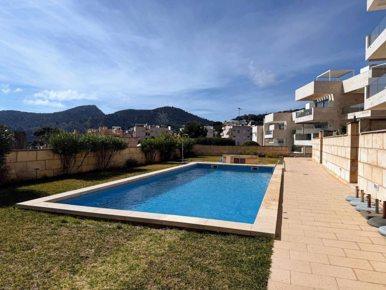 Swimming pool of Flat for sale in Andratx  with Air Conditioner, Heating and Terrace