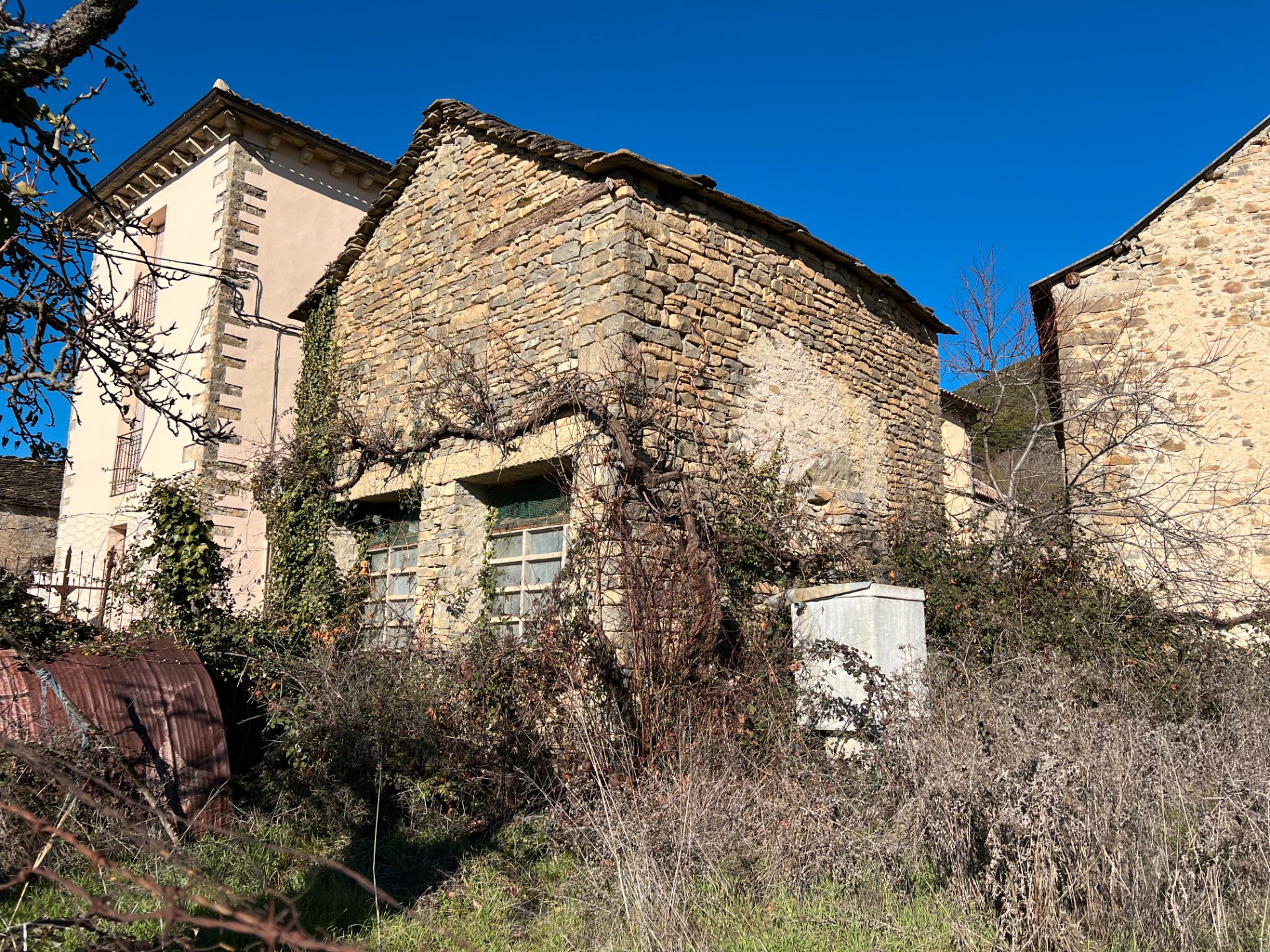 Vista exterior de Finca rústica en venda en Jaca