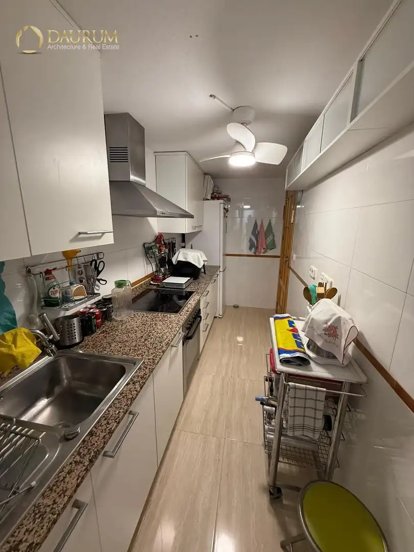 Kitchen of Duplexes for sale in Villajoyosa / La Vila Joiosa  with Air Conditioner, Terrace and Storage room