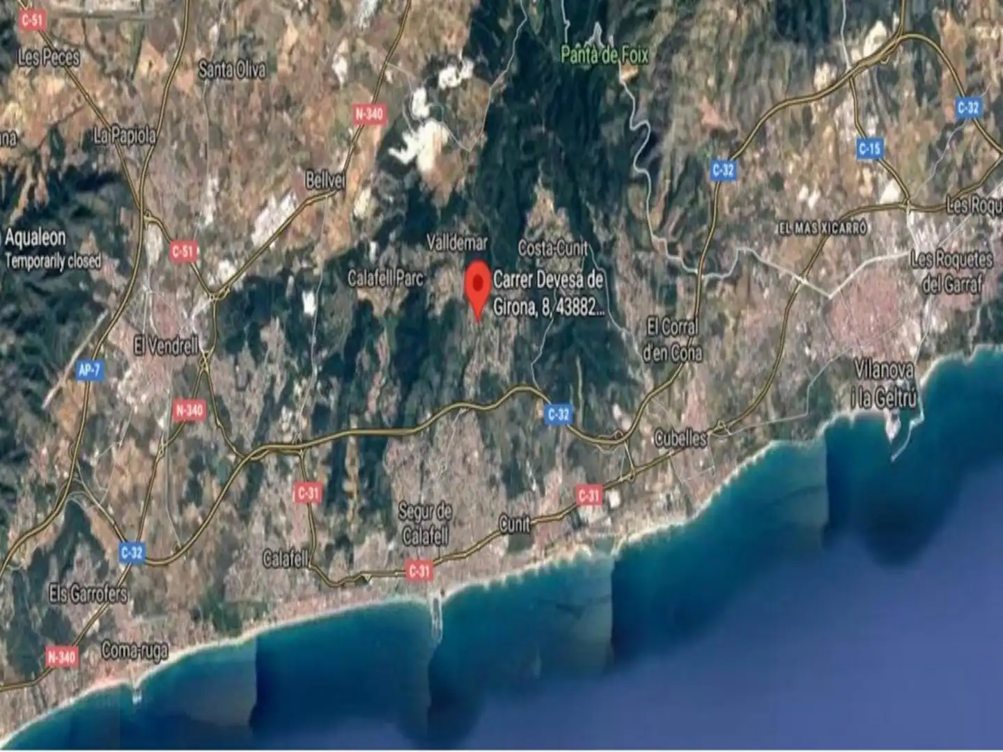 Außenansicht von Residential zum Verkauf in Calafell