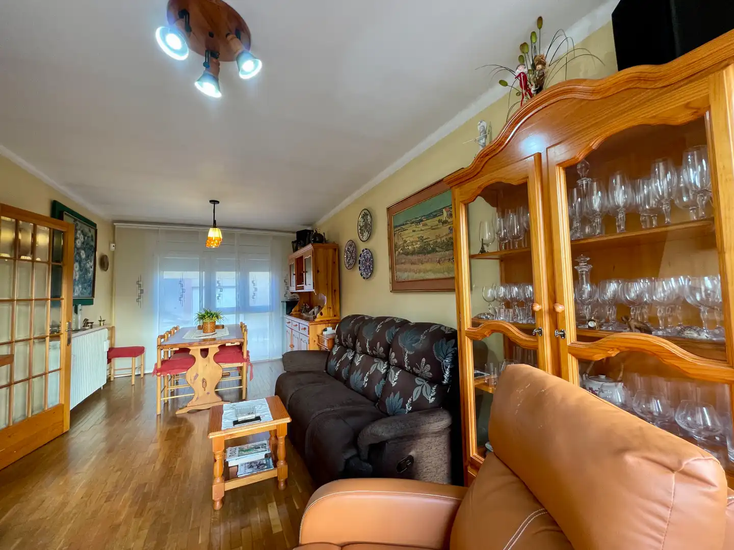 Sala de estar de Casa o chalet en venta en Sant Pau de Segúries con Aire acondicionado, Jardín privado y Terraza