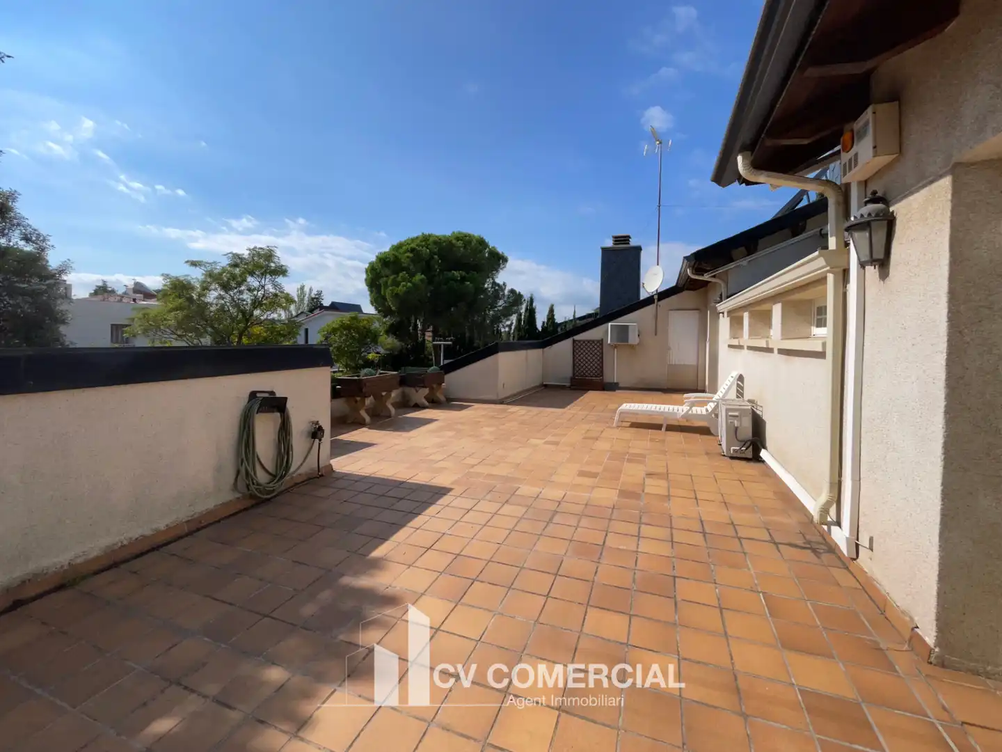 Terrassa de Casa o xalet en venda en Sant Cugat del Vallès amb Aire condicionat, Calefacció i Jardí privat