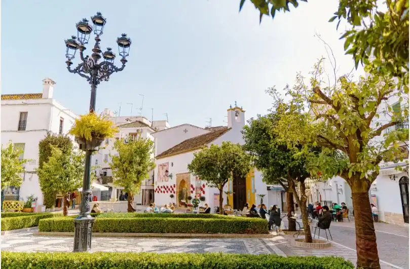 Vista exterior de Casa o xalet en venda en Marbella