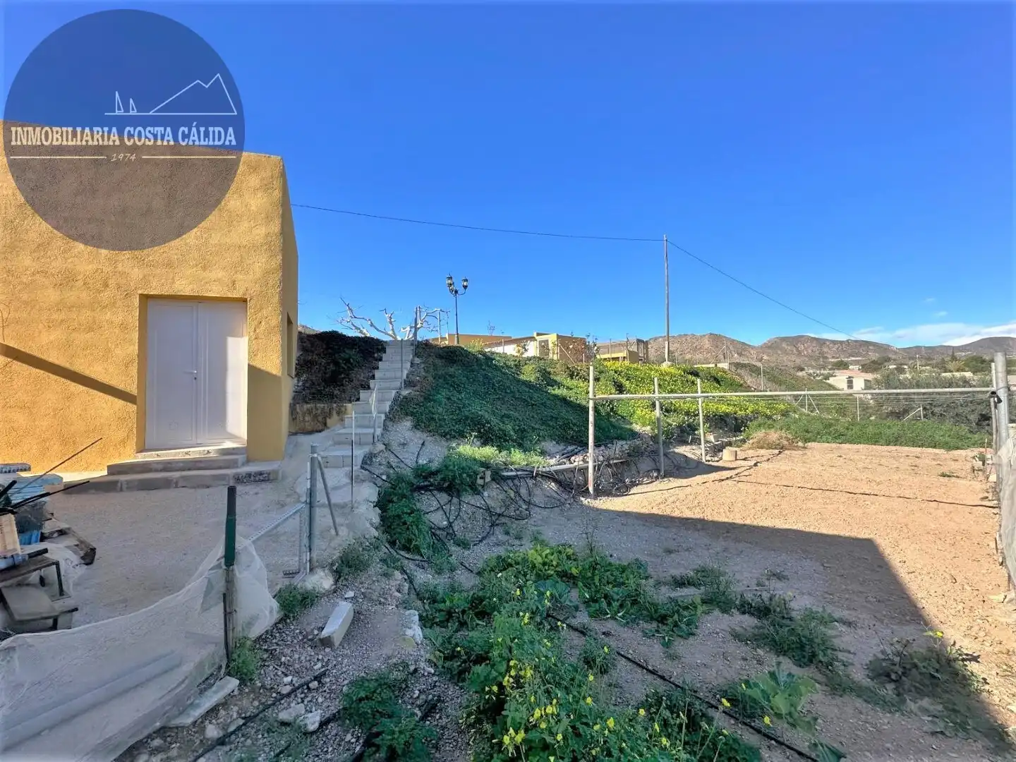 Vista exterior de Finca rústica en venta en Águilas con Aire acondicionado, Calefacción y Jardín privado