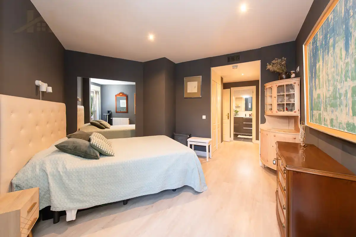Bedroom of Ground floor for sale in La Moraleja  with Air Conditioner, Heating and Private garden