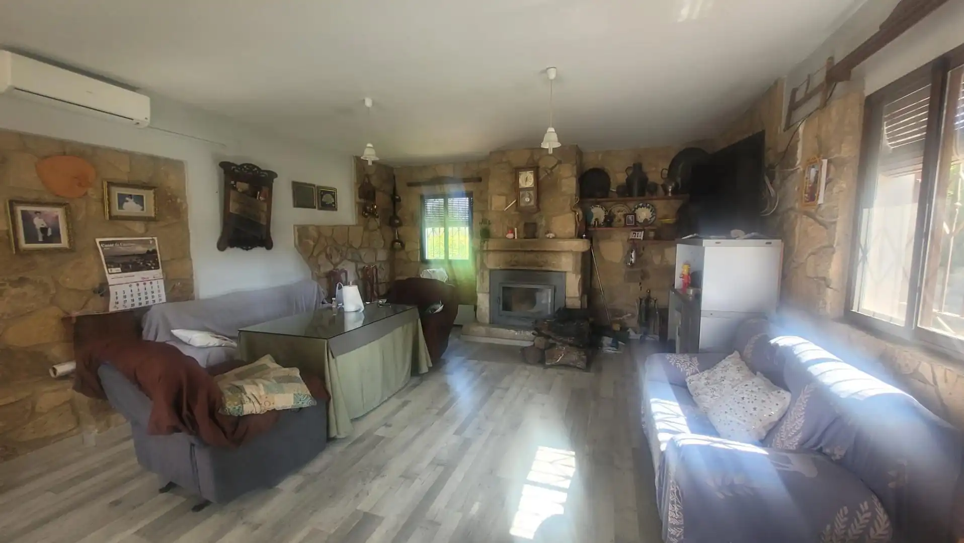 Sala de estar de Casa o chalet en venta en Casar de Cáceres con Aire acondicionado, Calefacción y Trastero