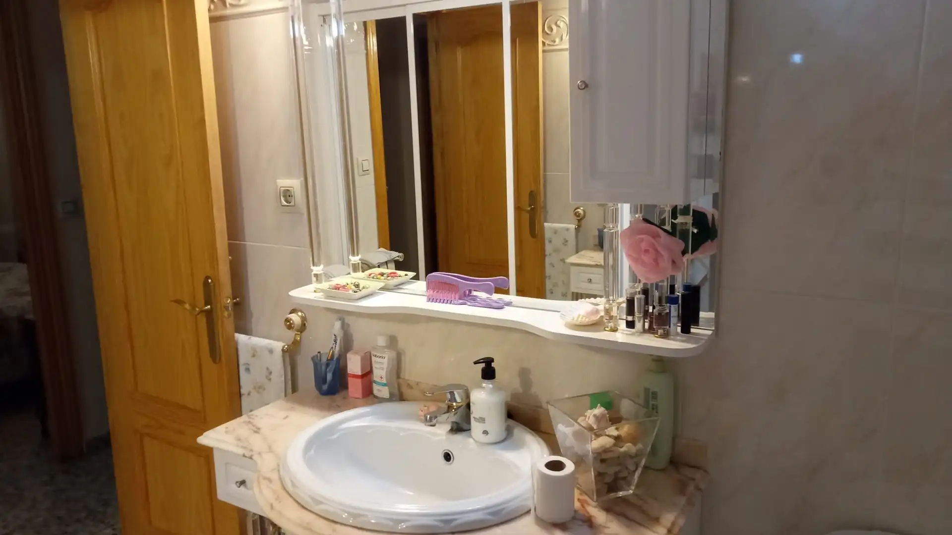 Badezimmer von Wohnung zum Verkauf in  Albacete Capital mit Klimaanlage, Heizung und Terrasse