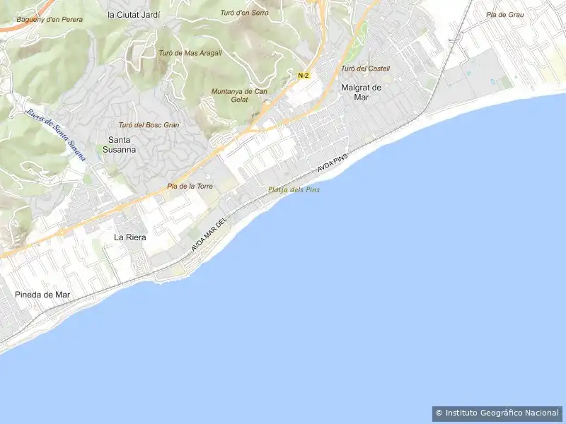 Vista exterior de Piso en venta en Malgrat de Mar, Barcelona