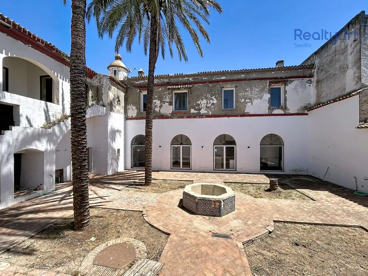 Vista exterior de Finca rústica en venta en Bollullos de la Mitación con Jardín privado y Piscina