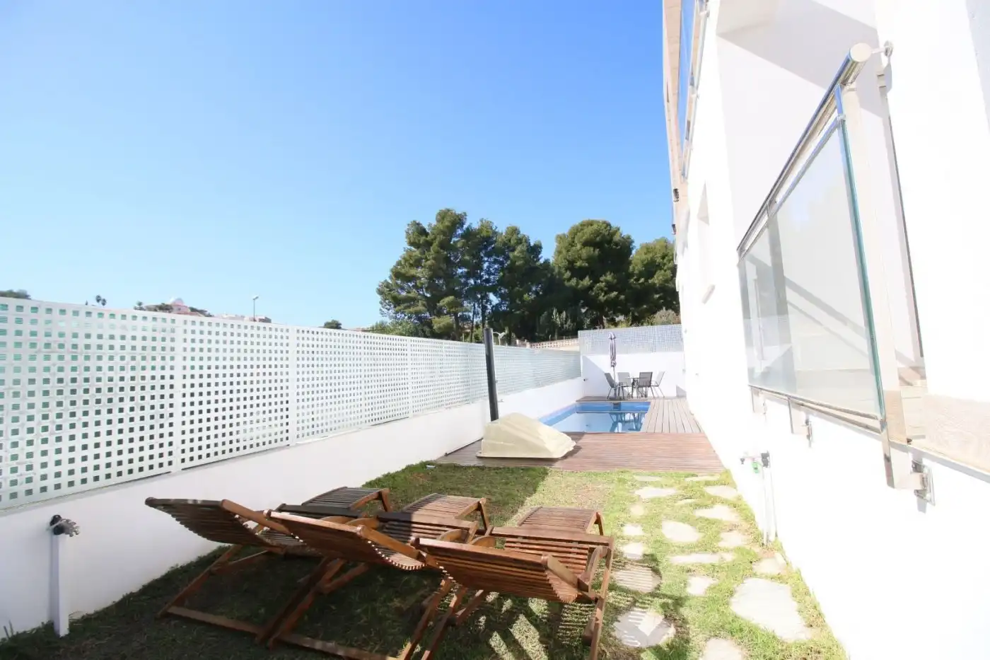 Jardín de Casa o chalet en venta en La Nucia con Aire acondicionado, Calefacción y Jardín privado
