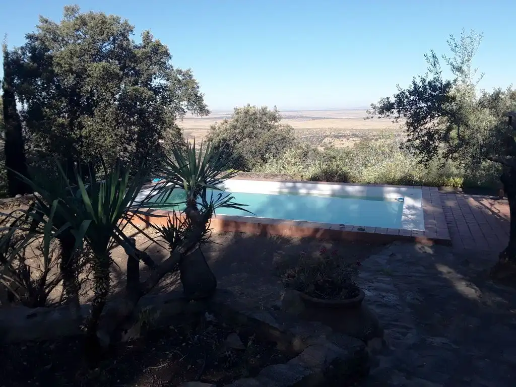 Piscina de Finca rústica en venta en Trujillo con Aire acondicionado, Calefacción y Jardín privado