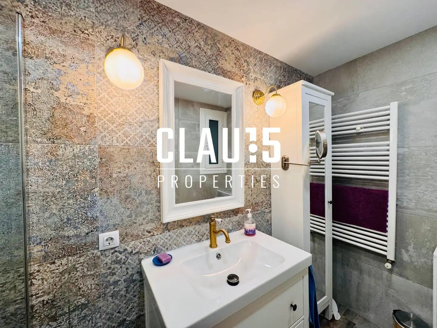Bathroom of Flat for sale in Blanes  with Heating, Parquet flooring and Balcony
