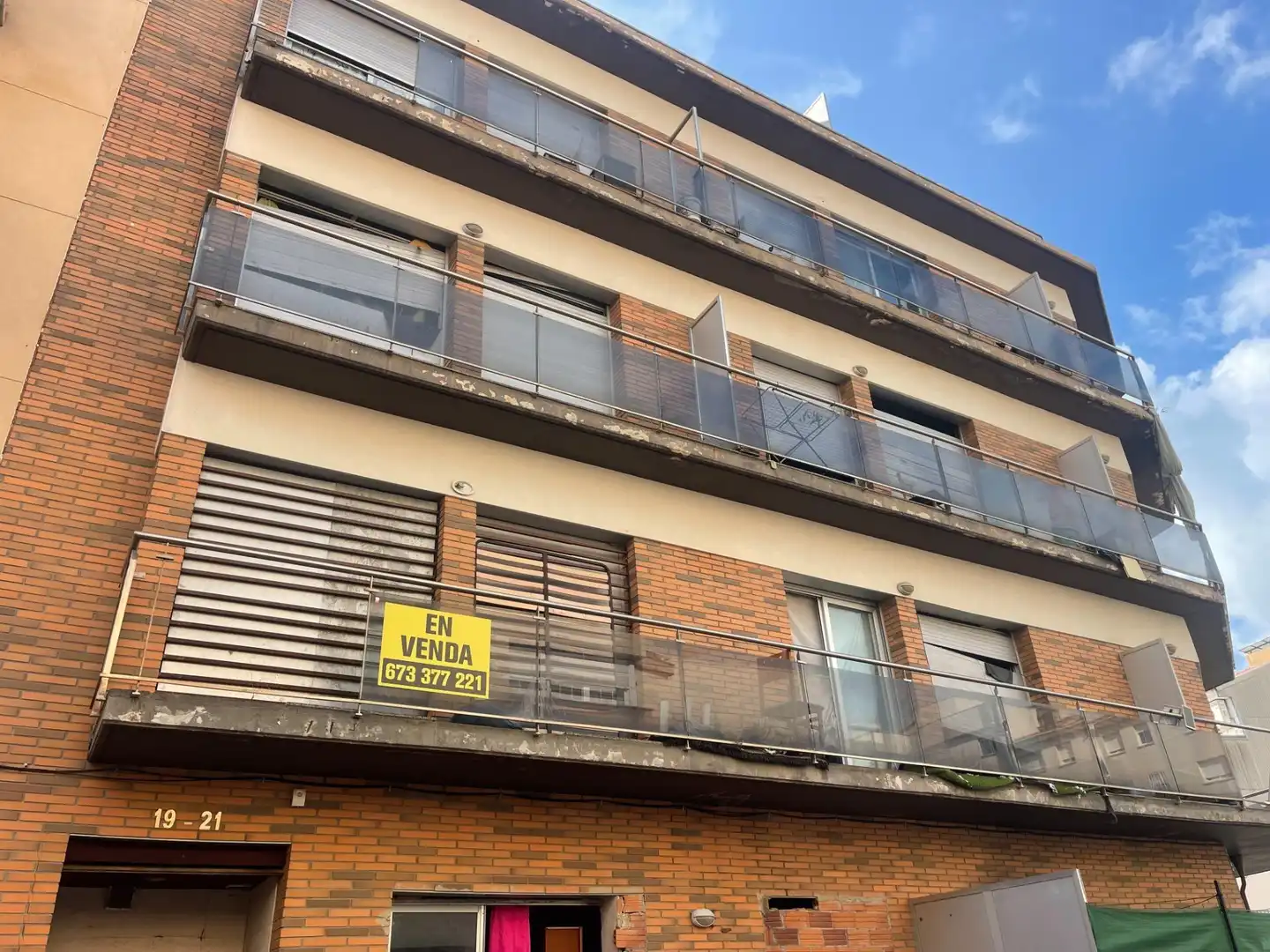 Vista exterior de Piso en venta en El Vendrell