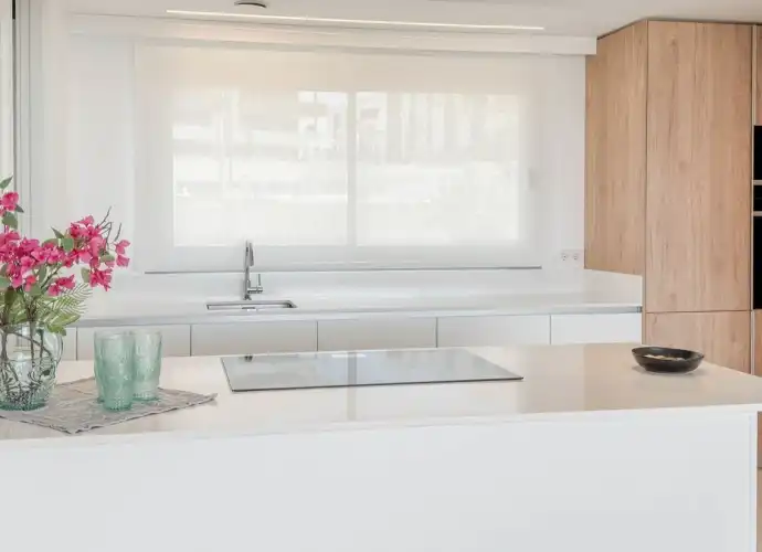 Kitchen of Apartments for sale in Marbella  with Air Conditioner, Terrace and Furnished
