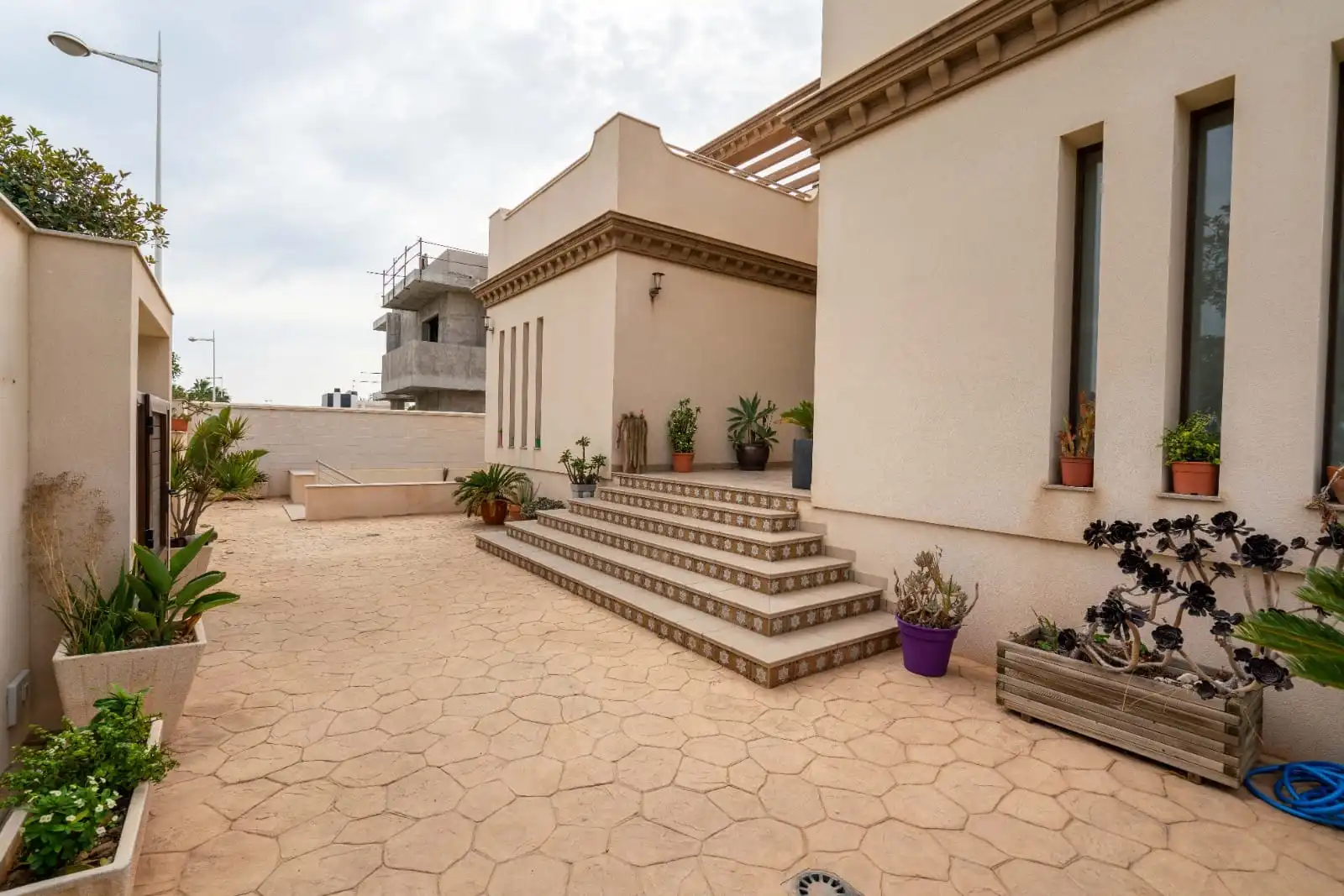 Terraza de Casa o chalet en venta en Almería con Aire acondicionado, Calefacción y Jardín privado
