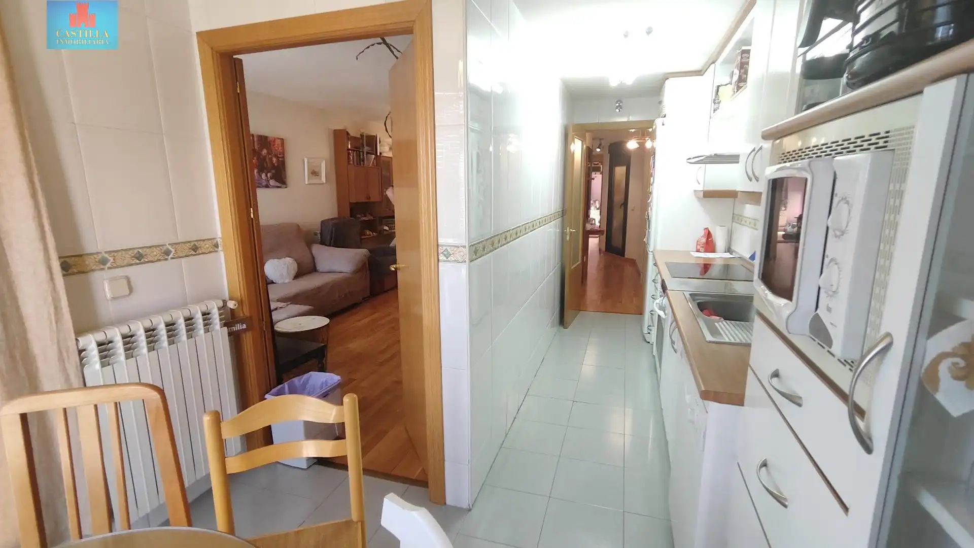 Cocina de Piso en venta en Ávila con Calefacción, Jardín privado y Trastero